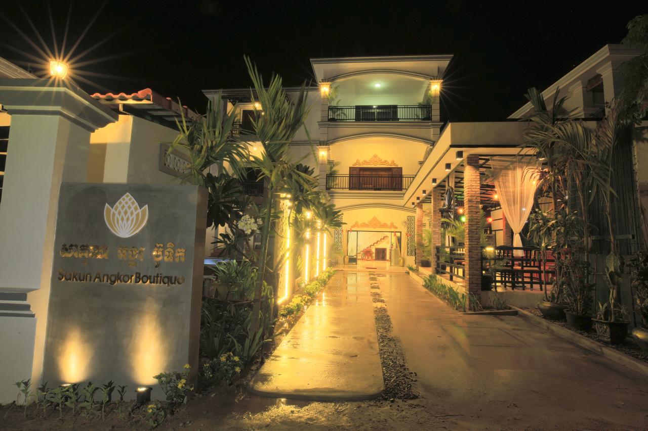 Hotel Sakun Angkor Boutique Siem Reap Zewnętrze zdjęcie