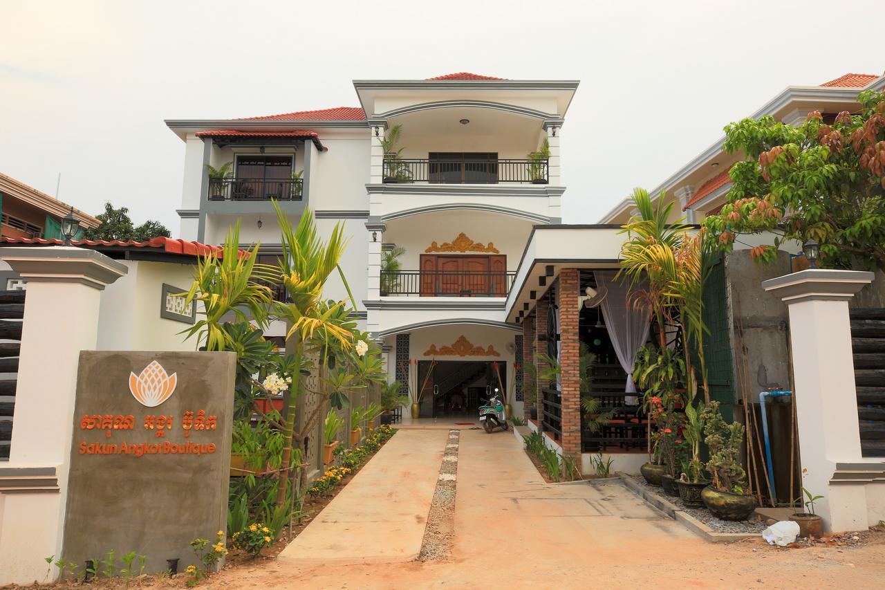Hotel Sakun Angkor Boutique Siem Reap Zewnętrze zdjęcie